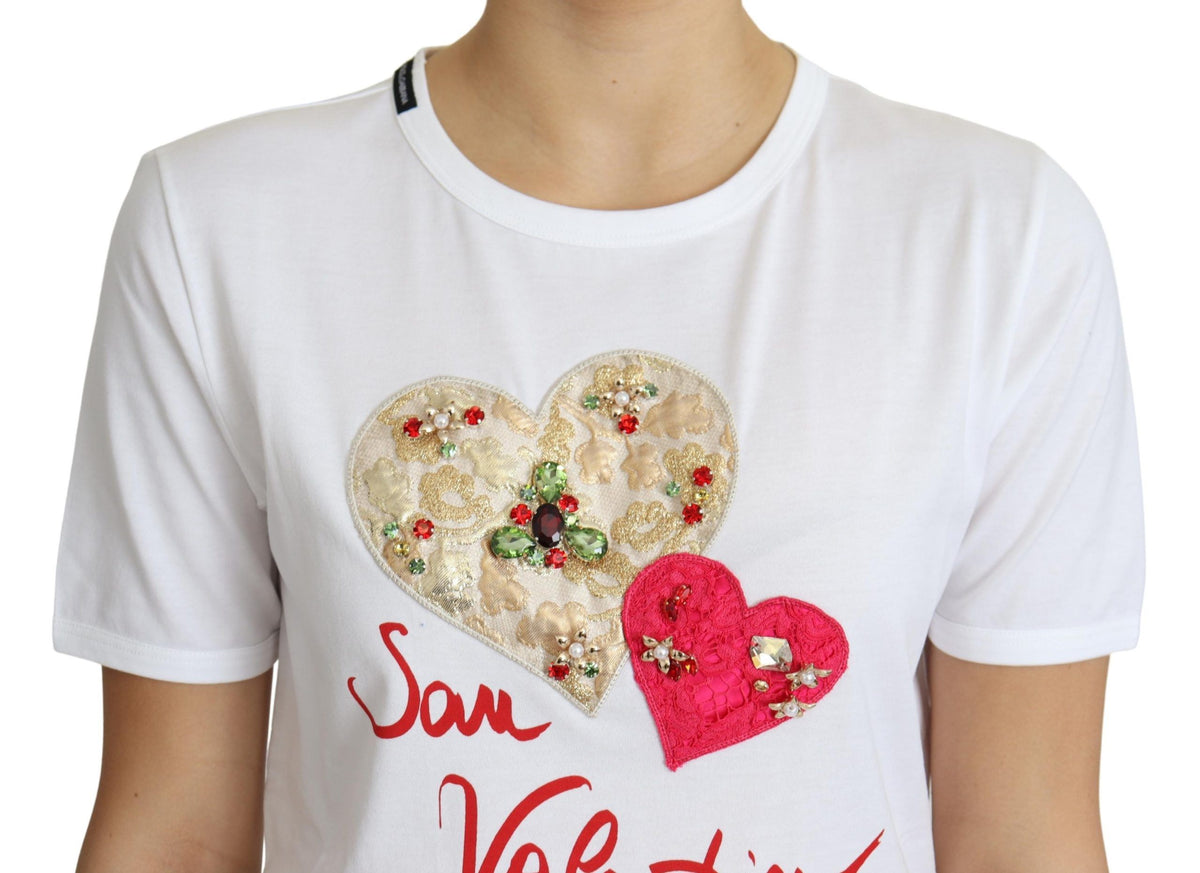 Dolce & Gabbana t-shirts for women in white, product view 3