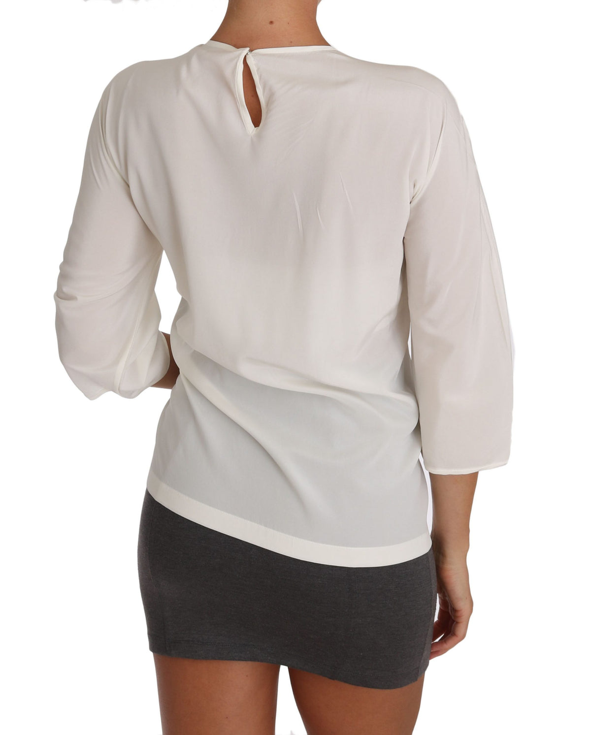 Dolce & Gabbana t-shirts for women in white, product view 4