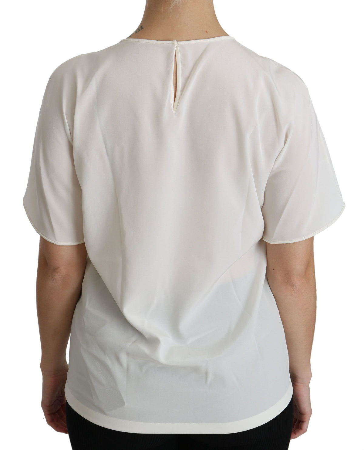 Dolce & Gabbana t-shirts for women in white, product view 4