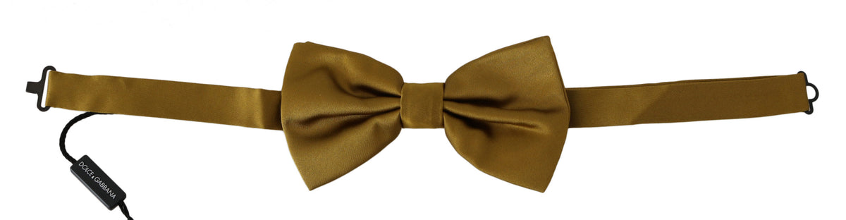Dolce & Gabbana bowties for men in yellow, product view 1