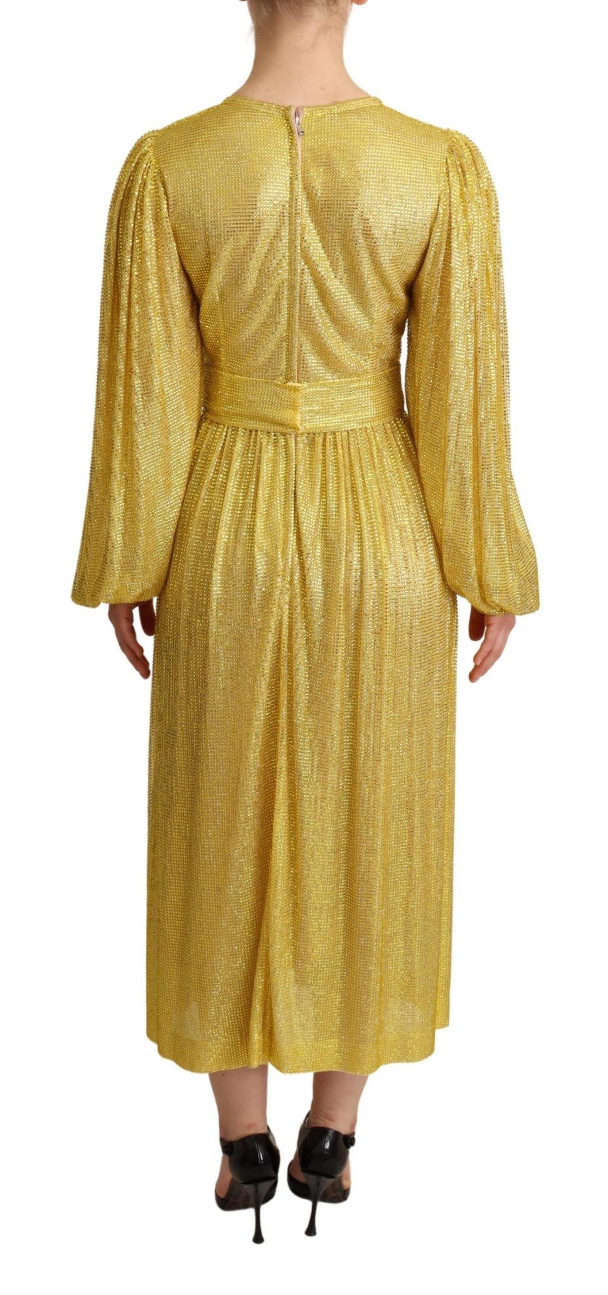 Dolce & Gabbana longsleeve for women in yellow, product view 3