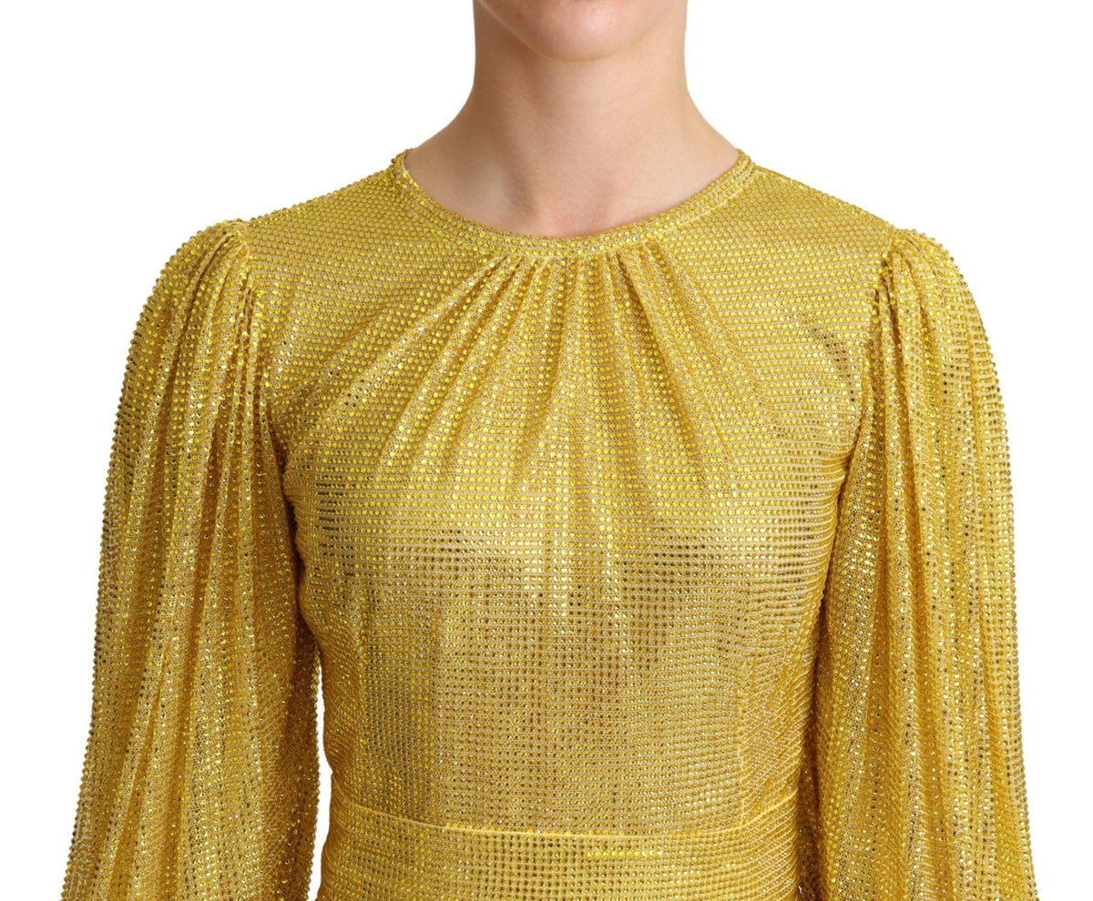 Dolce & Gabbana longsleeve for women in yellow, product view 4