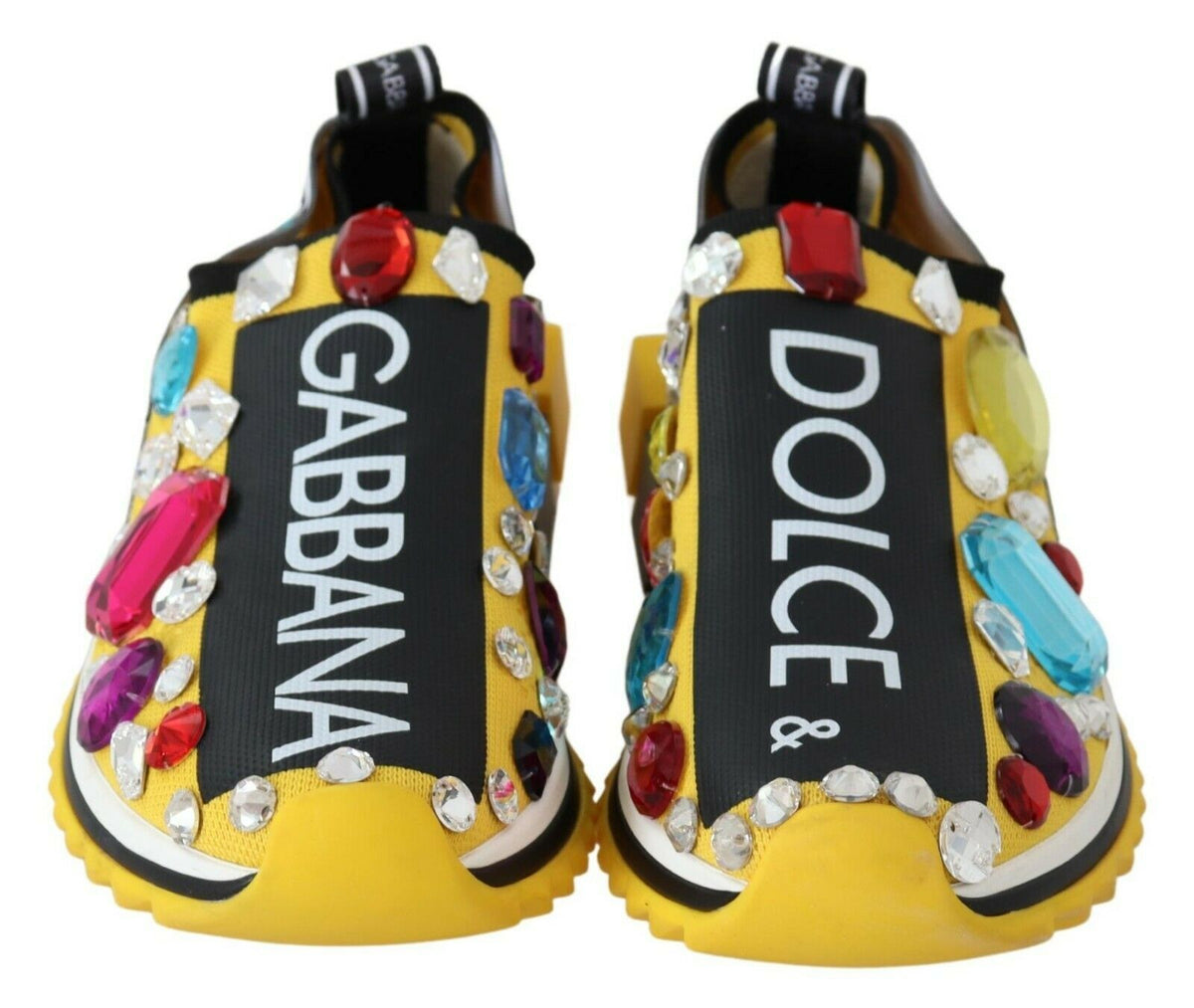 Dolce & Gabbana low tops for women in yellow, product view 5