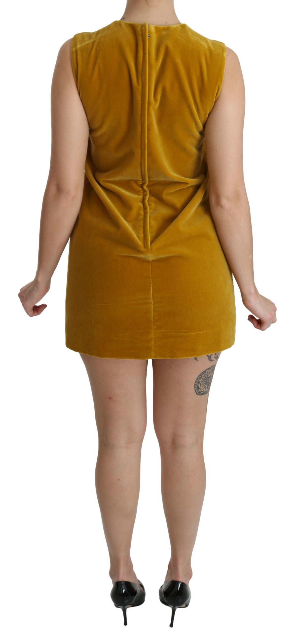 Dolce & Gabbana sleeveless for women in yellow, product view 3