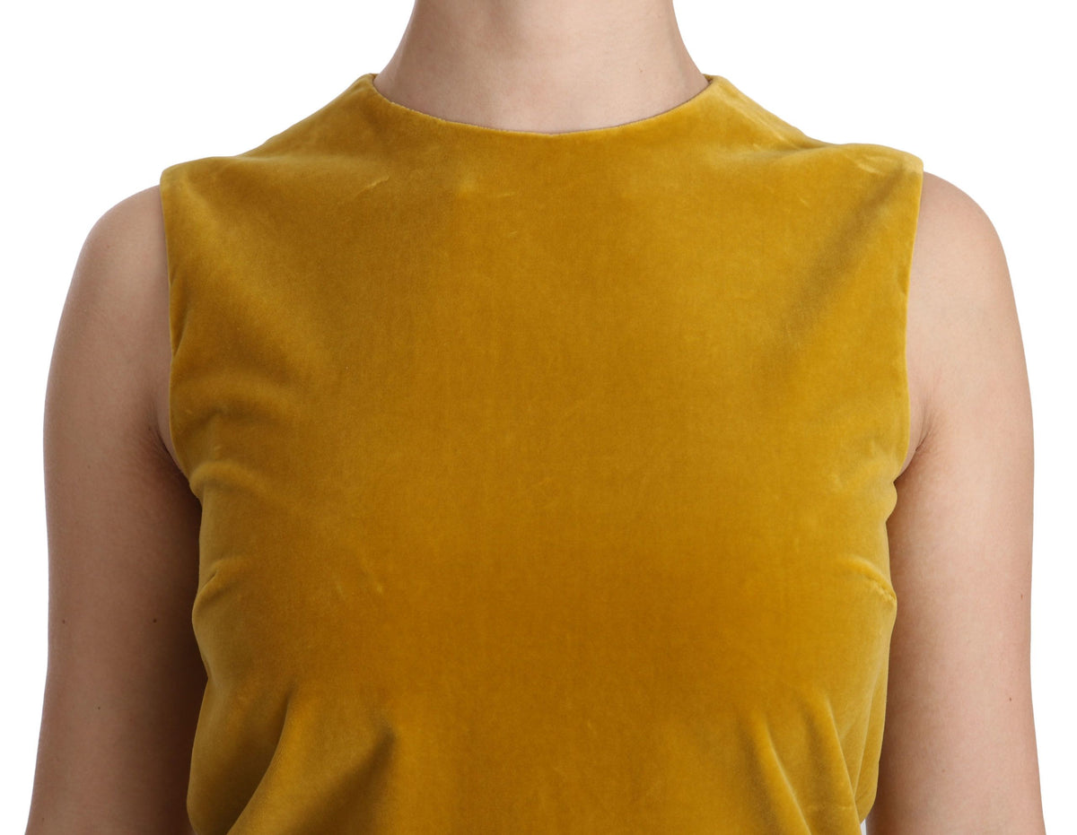 Dolce & Gabbana sleeveless for women in yellow, product view 4