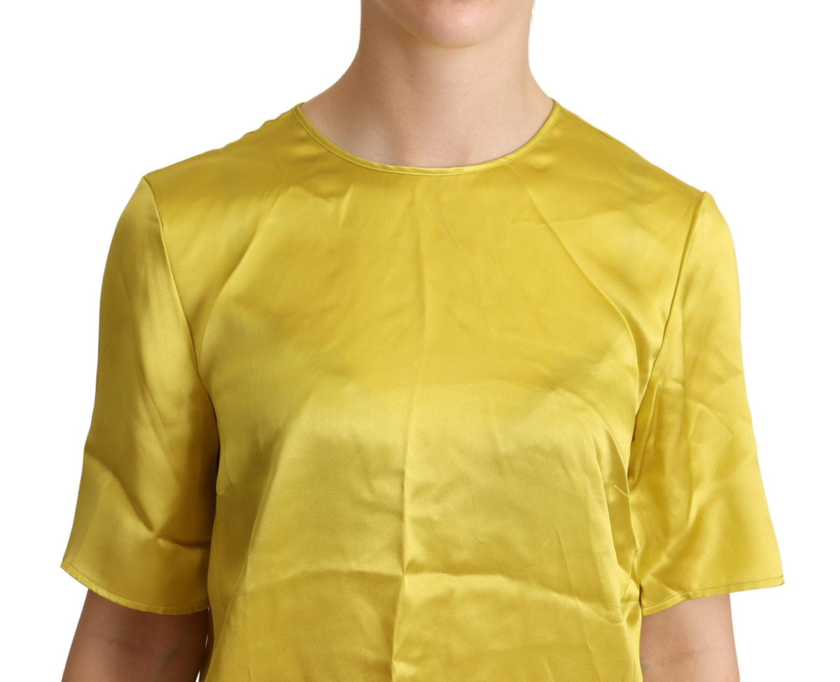 Dolce & Gabbana t-shirts for women in yellow, product view 4