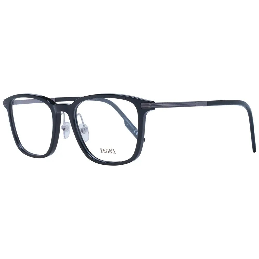 Ermenegildo Zegna glasses (frames) for men in black, product view 1