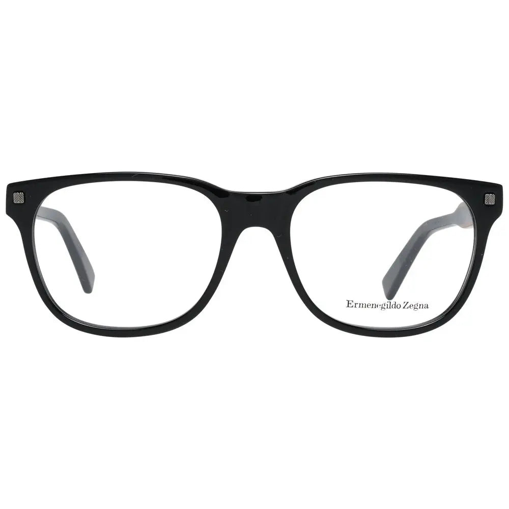 Ermenegildo Zegna glasses (frames) for men in black, product view 2