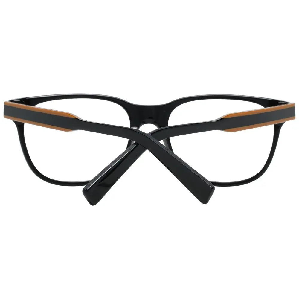 Ermenegildo Zegna glasses (frames) for men in black, product view 3