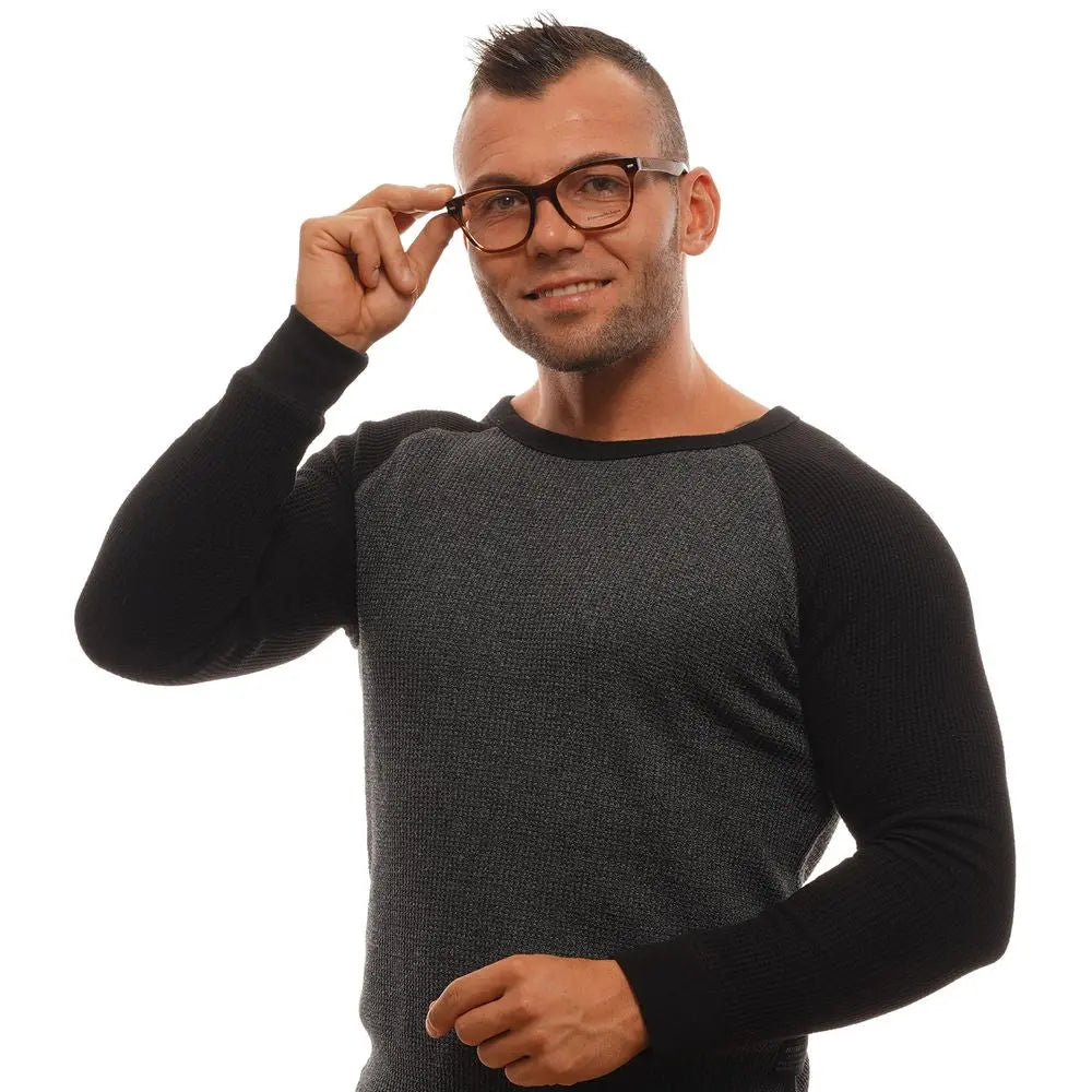 Ermenegildo Zegna glasses (frames) for men in brown, product view 4