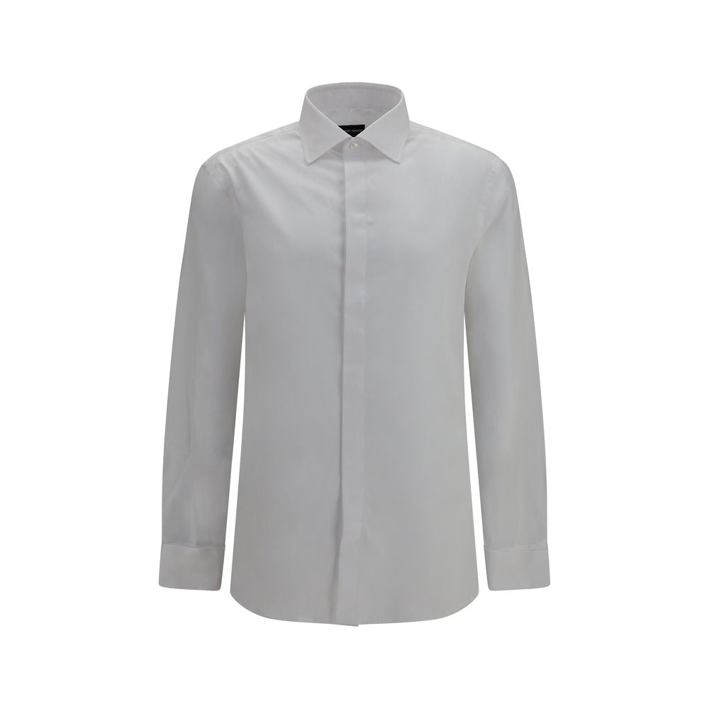 Giorgio Armani dress shirts for men in white, product view 1