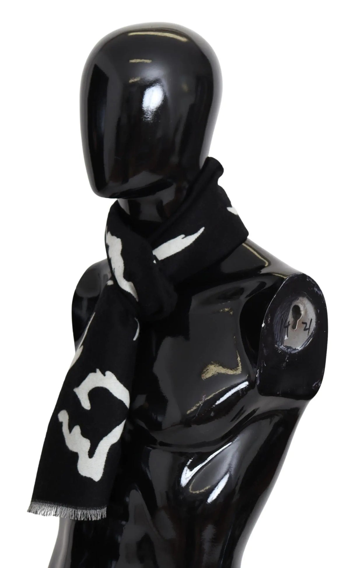 Givenchy scarves for women in black/white, product view 2