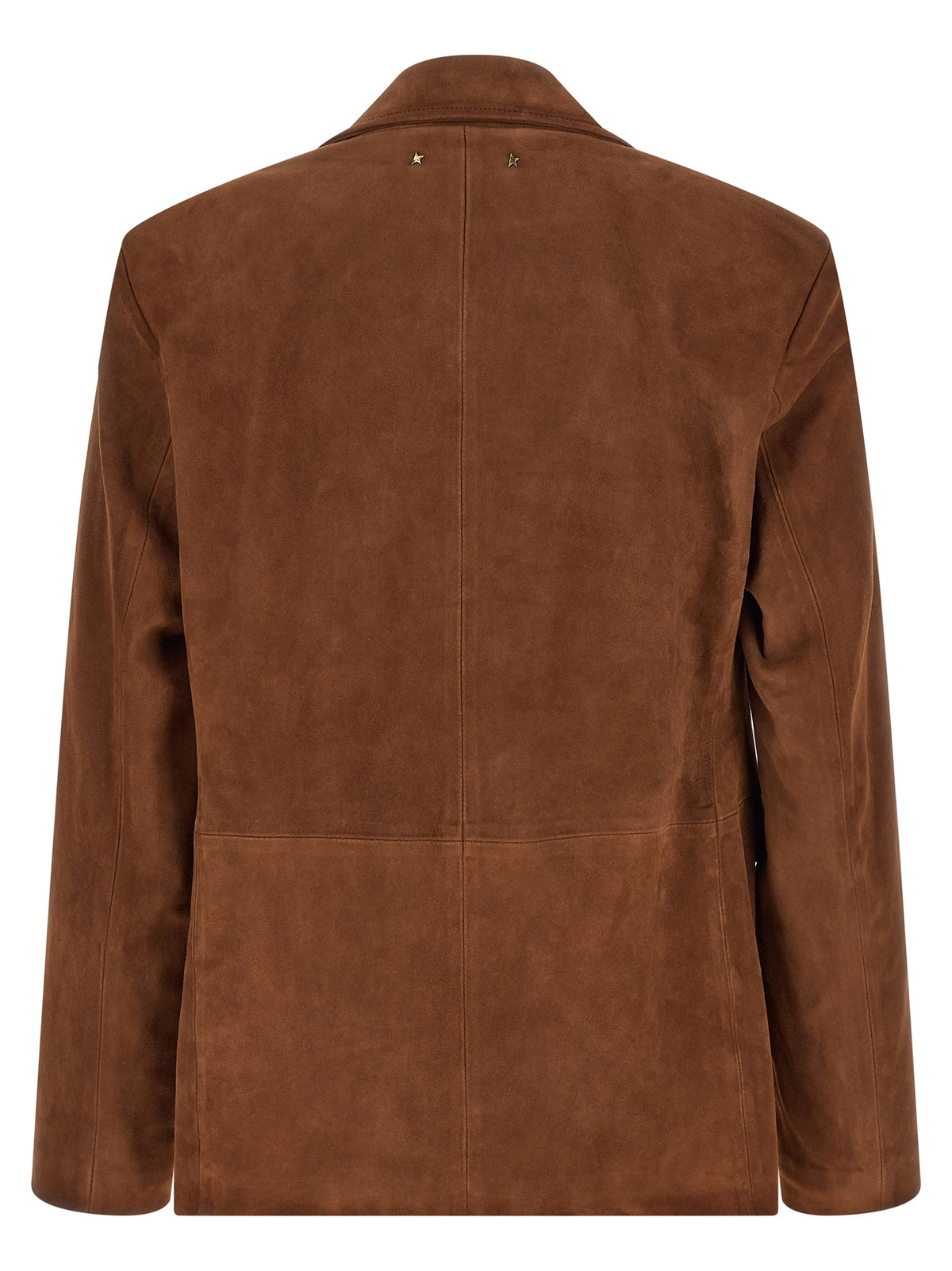Golden Goose leather jackets for men in brown, product view 2