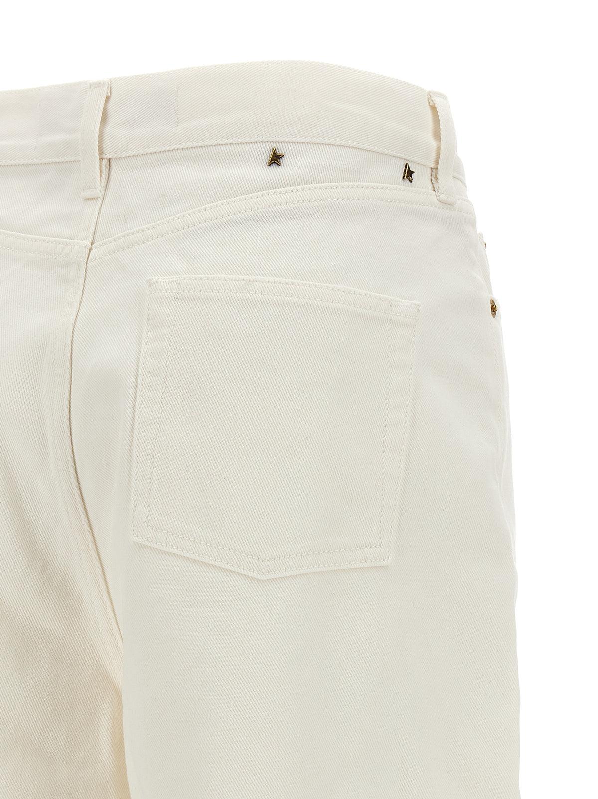 Golden Goose boyfriend jeans for women in white, product view 4