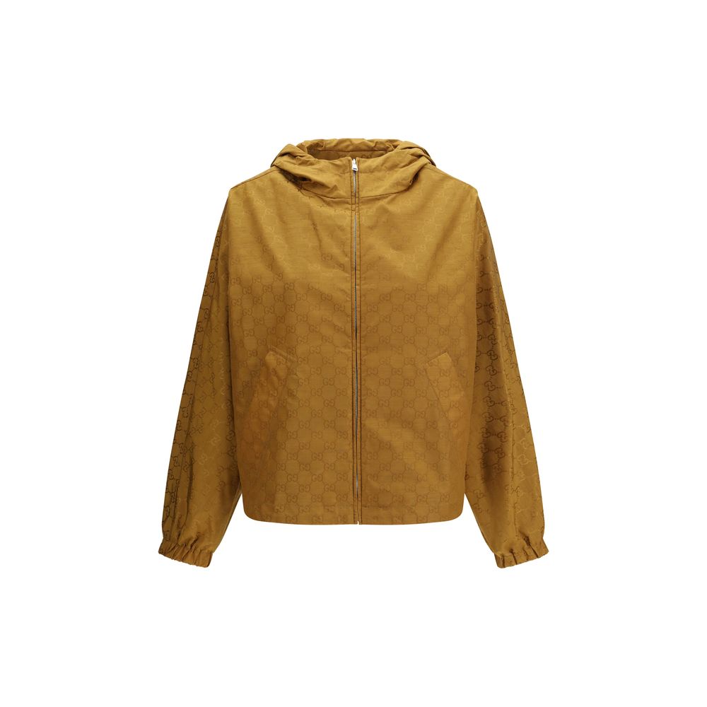 Gucci shell jackets for women in beige, product view 1