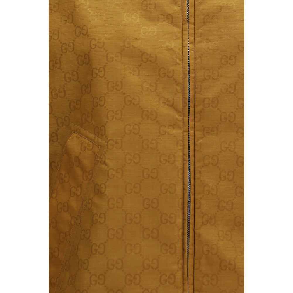 Gucci shell jackets for women in beige, product view 3