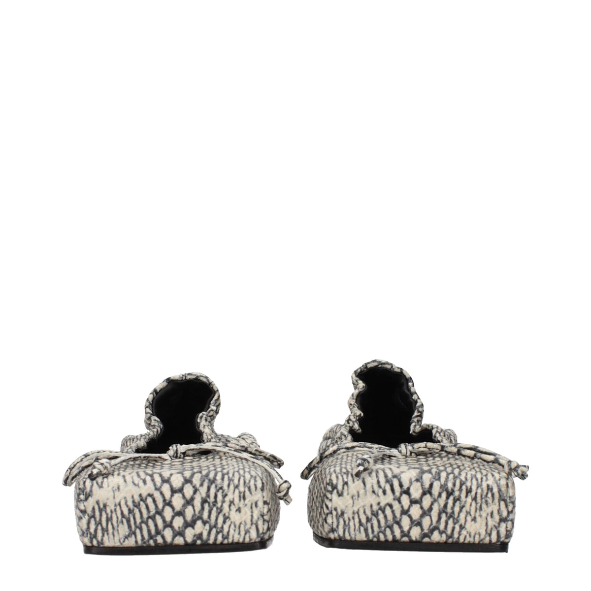 Jacquemus ballet flats for women in beige, product view 3