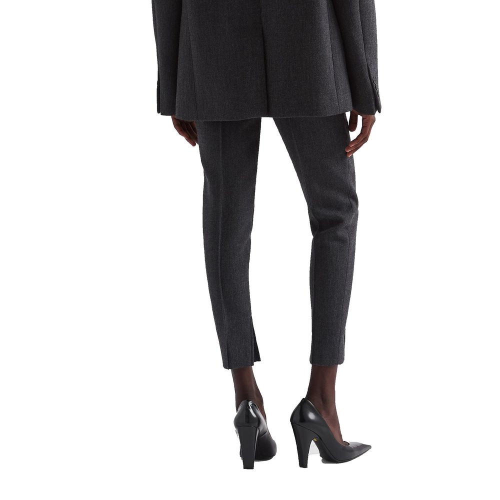 Prada pants for women in gray, product view 4