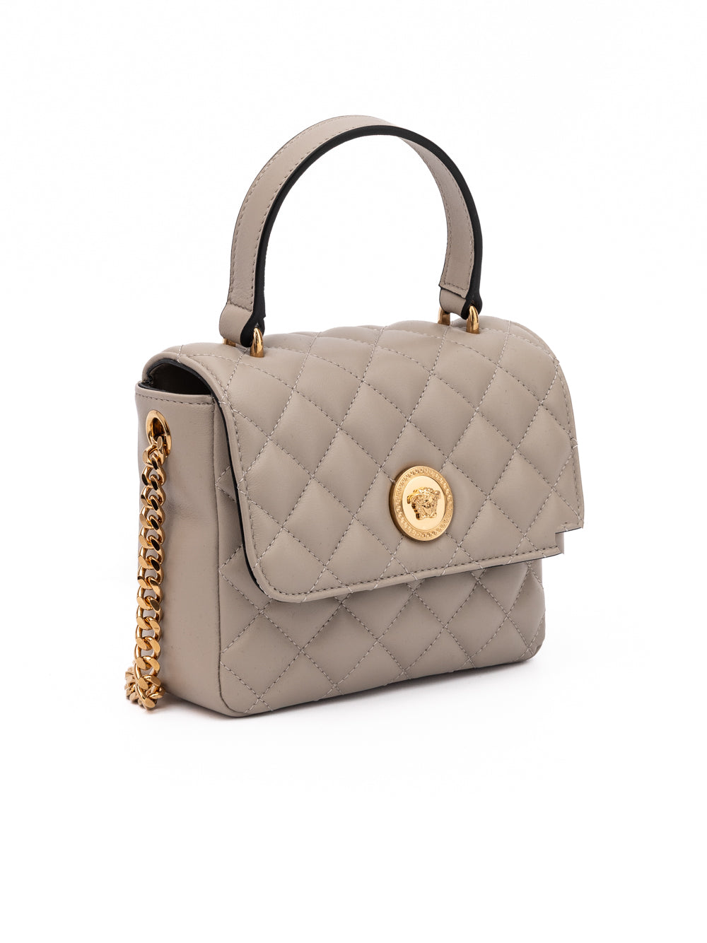 Versace handbags for women in beige, product view 2