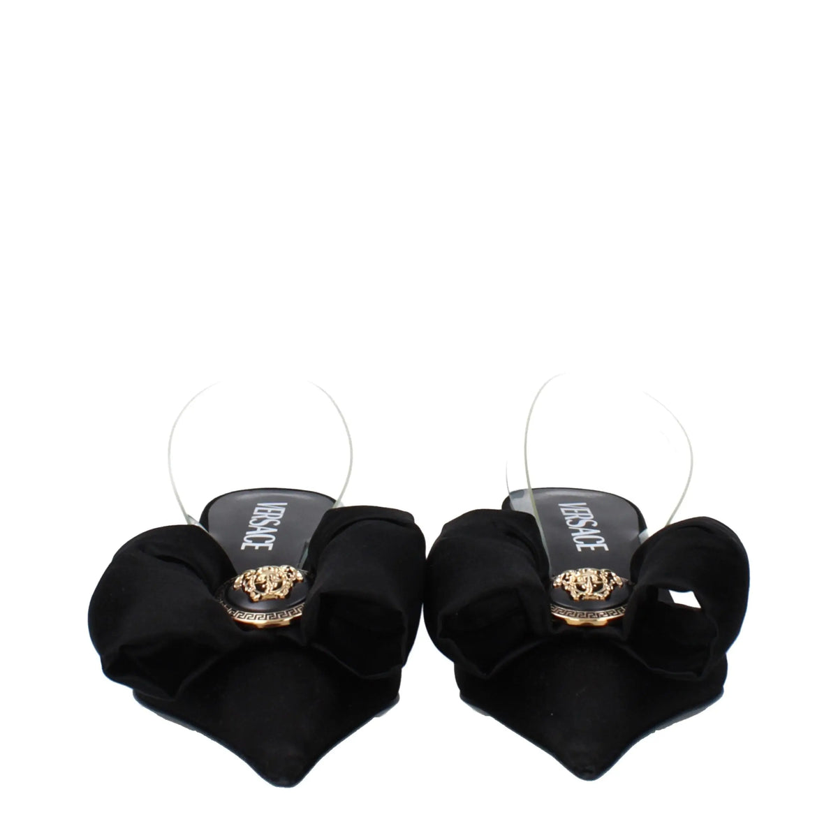 Versace flat for women in black, product view 3