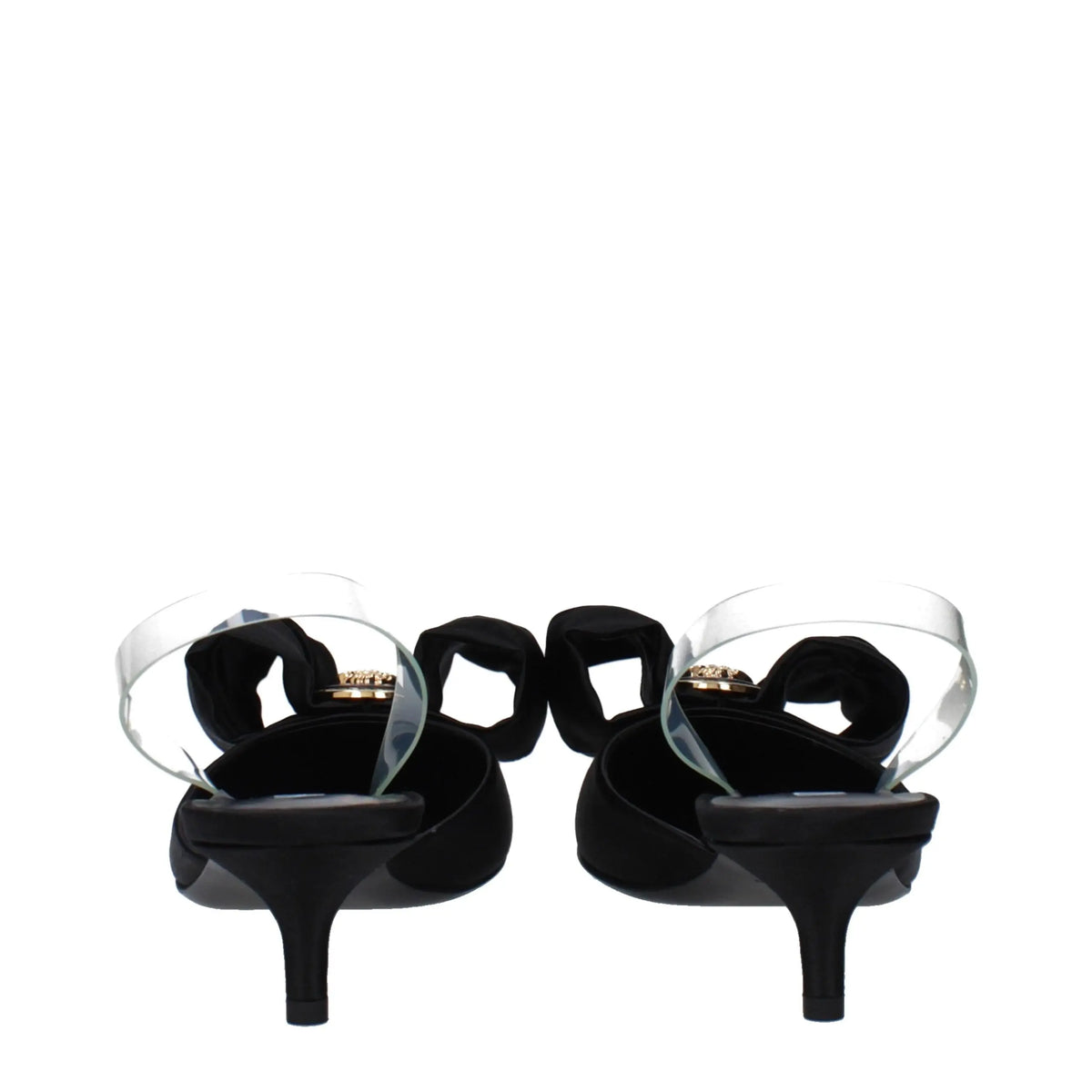 Versace flat for women in black, product view 5
