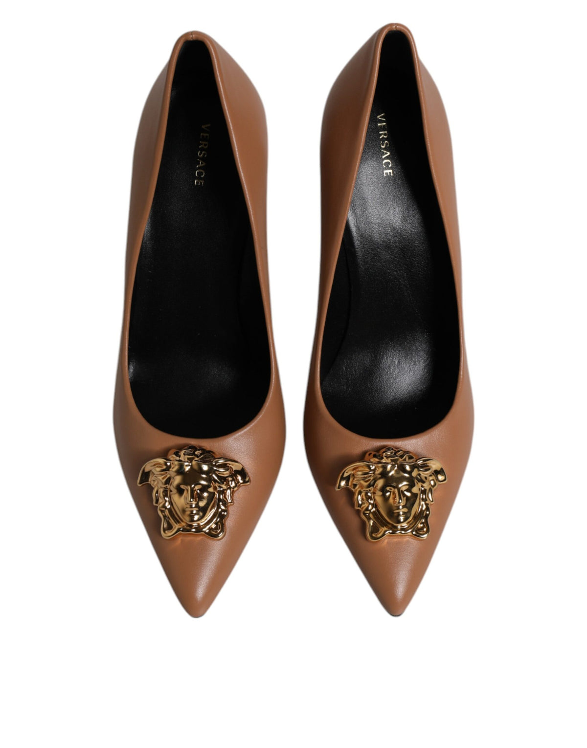Versace high heel for women in brown, product view 3
