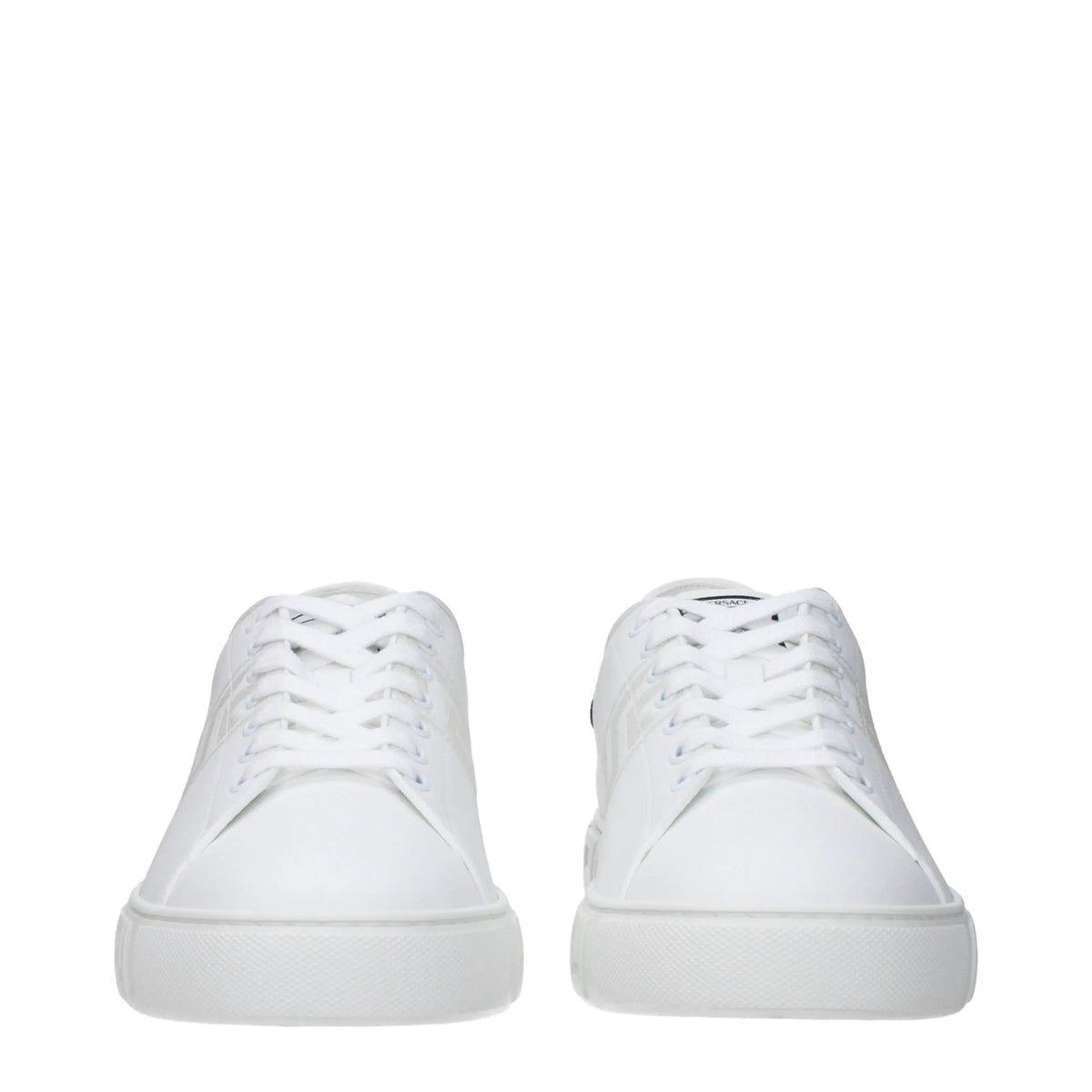 Versace low tops for men in white, product view 3