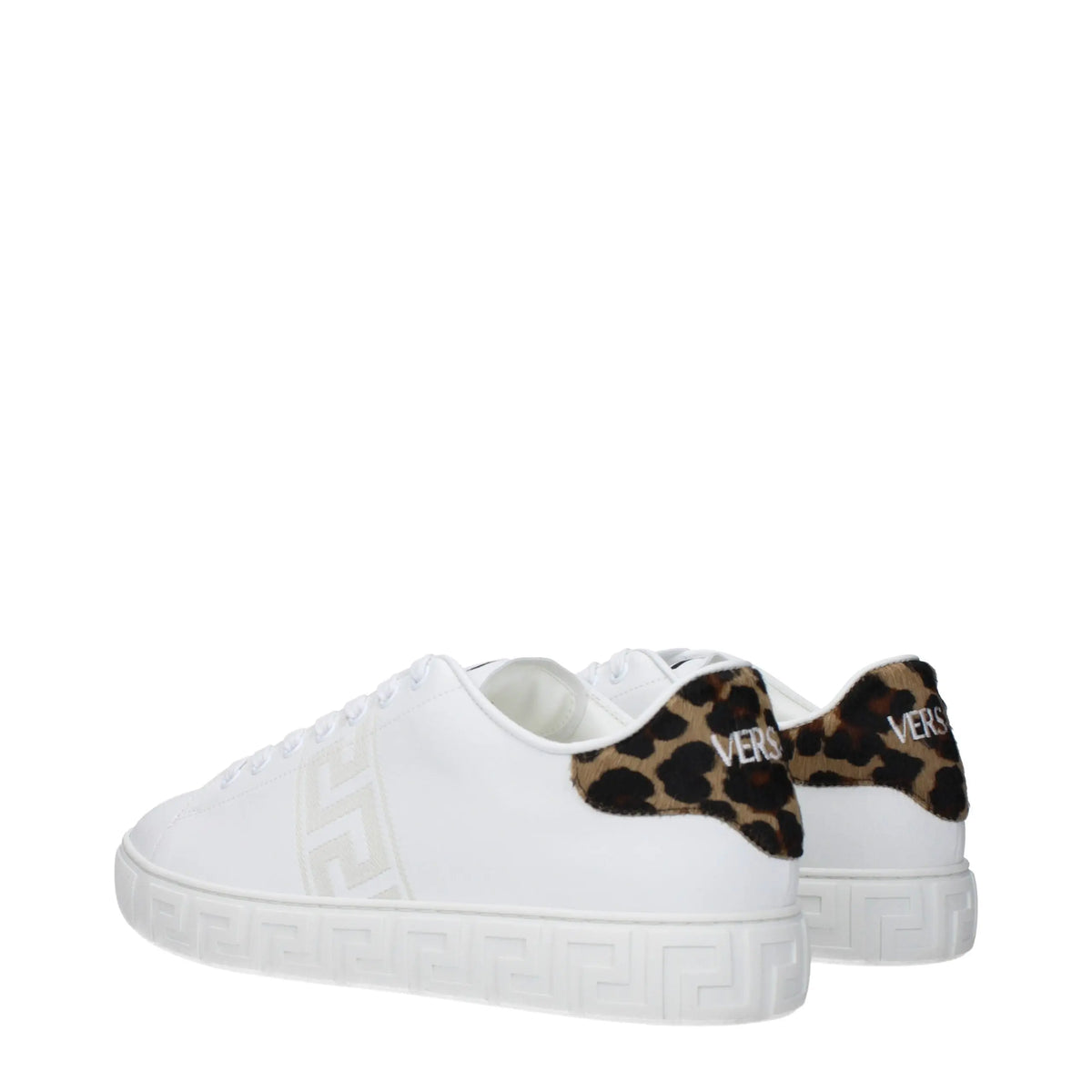 Versace low tops for men in white, product view 4